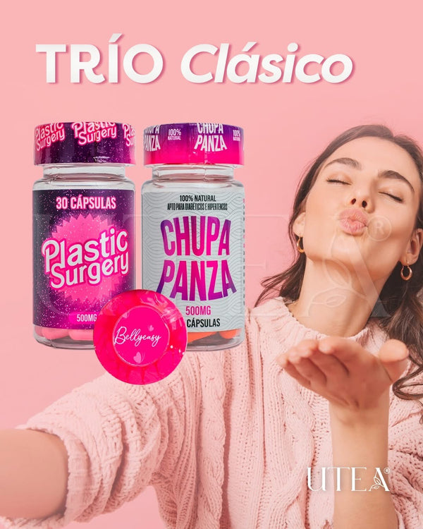 Trío clásico con plastic surgery