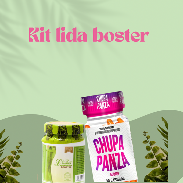 Kit Lida Booster + Chupa Panza