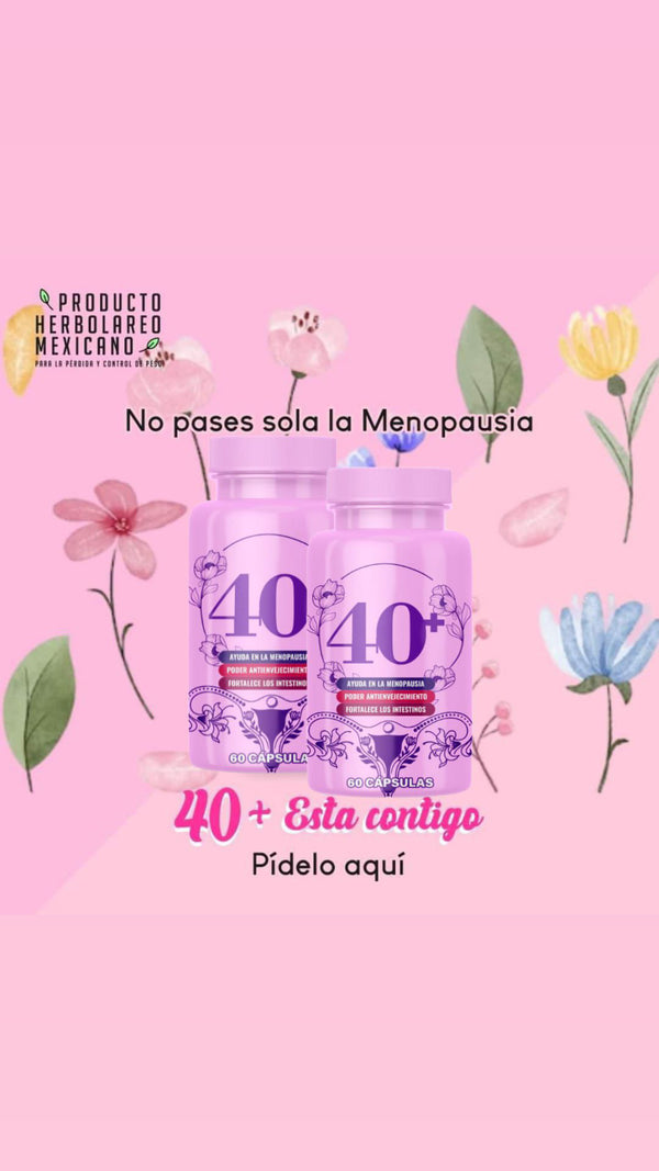 Vitaminas 40+ años