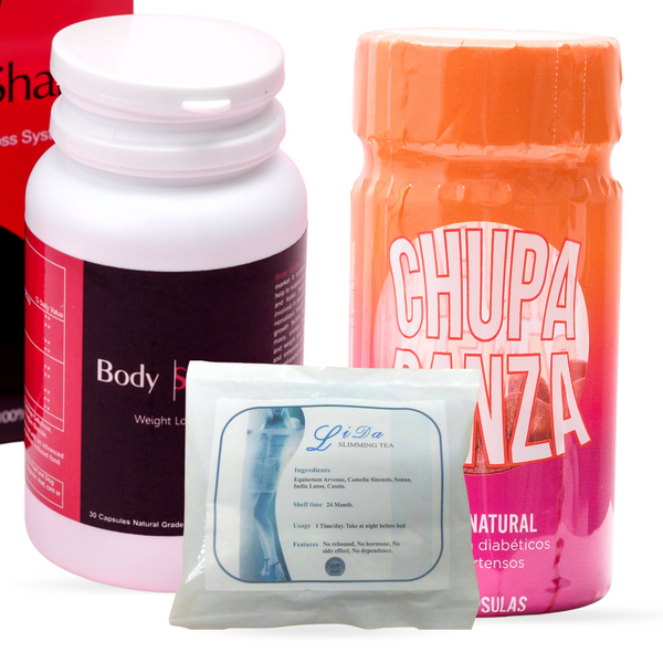 Kit Completo - Body Shape + Chupa Panza + Té Reductor Lida