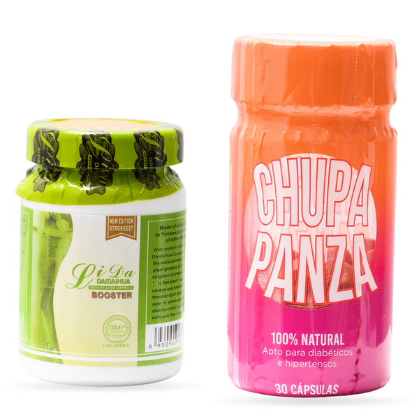 Kit Lida Booster + Chupa Panza